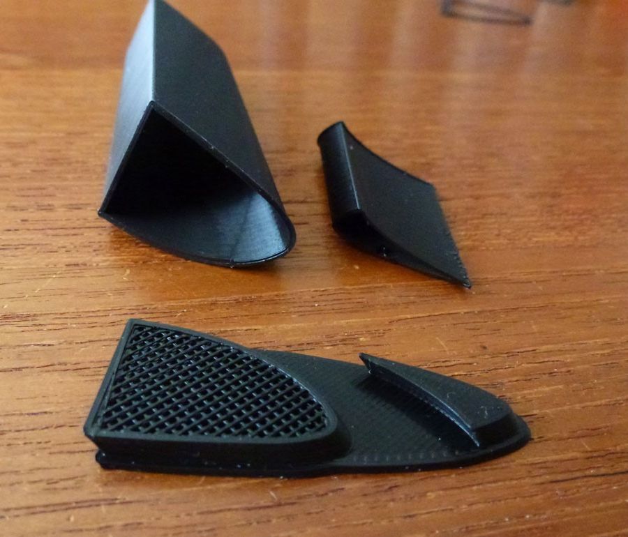 erste Versuche im 3D Druck