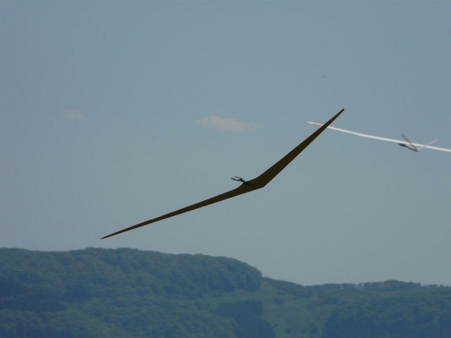 Horten VI &uuml;ber der Wasserkuppe