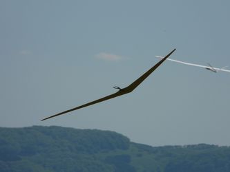 Horten VI &uuml;ber der Wasserkuppe