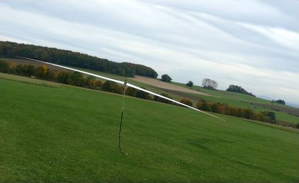 Start der Horten VI am Gummiseil