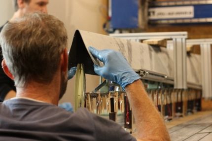 Beplankung aufbringen