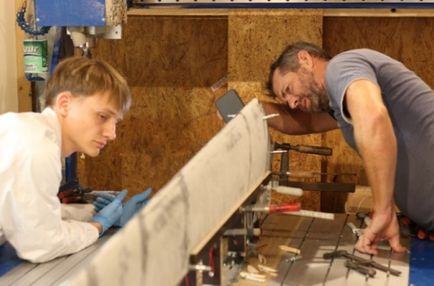 Beplankung aufbringen