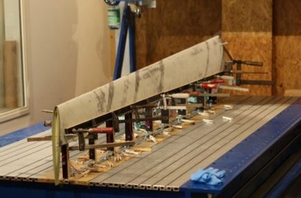 Beplankung aufbringen