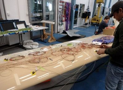 Standschwingversuch beim DLR