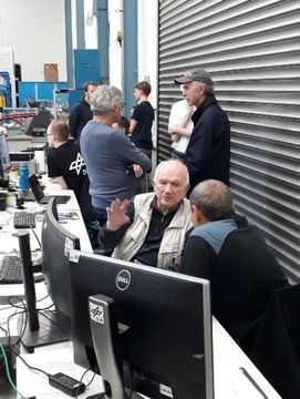 Standschwingversuch beim DLR