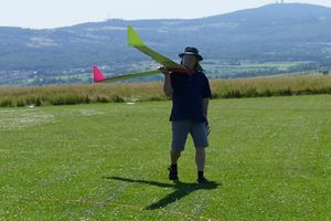Steffen kurz vor dem Start